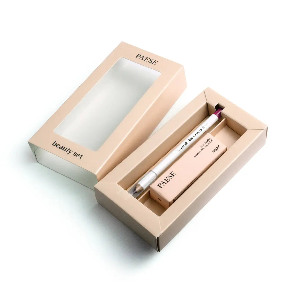 SET Lip pencil N.12 + Argan Lipstick N.20 - Speedjust Schweiz