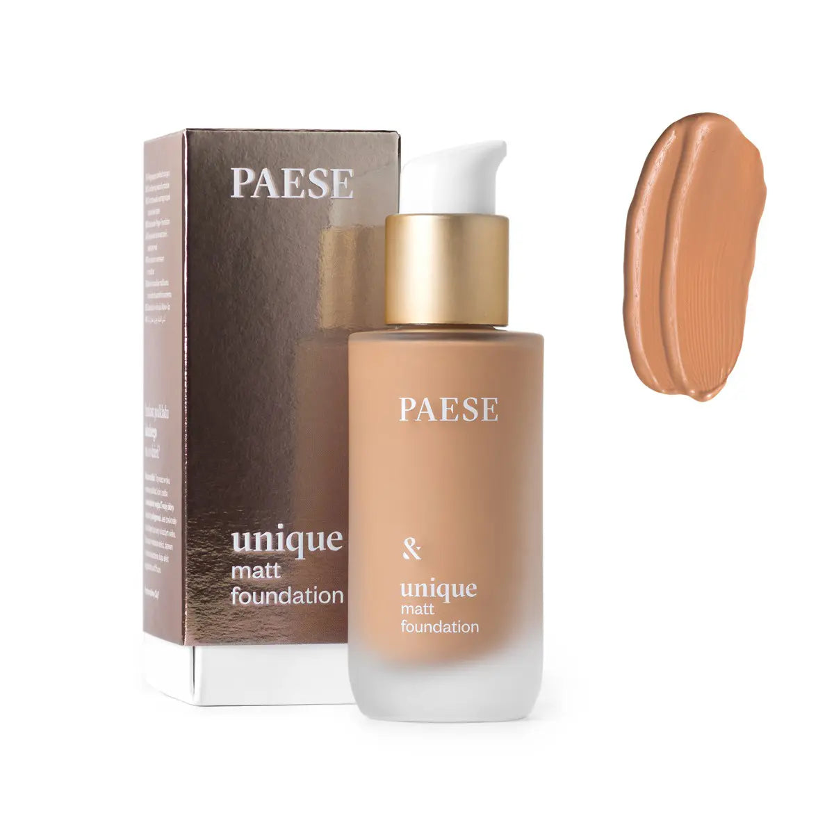 Fondotinta opaco unico 608C Beige dorato (30 ml)