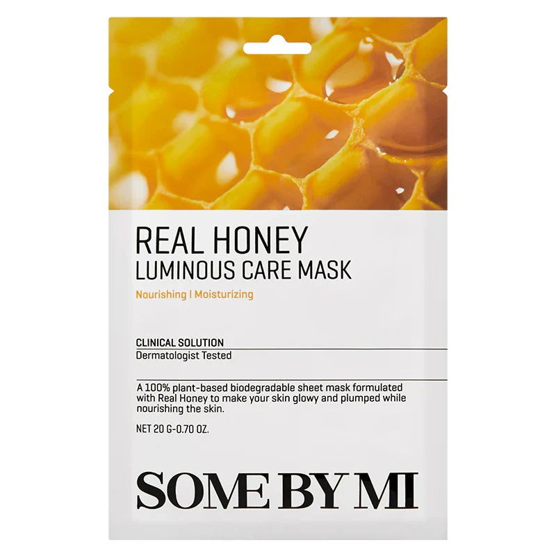 SOME BY MI Real Care Mask Honey Luminous