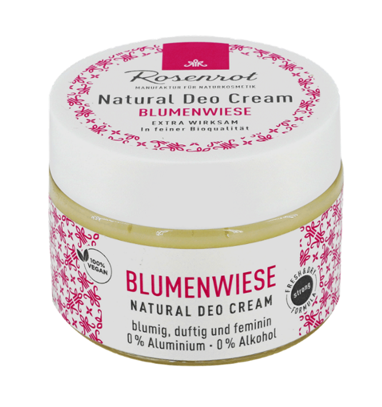 Rosenrot - Deo Cream Blumenwiese - Fresh & Feminine đ¸đ