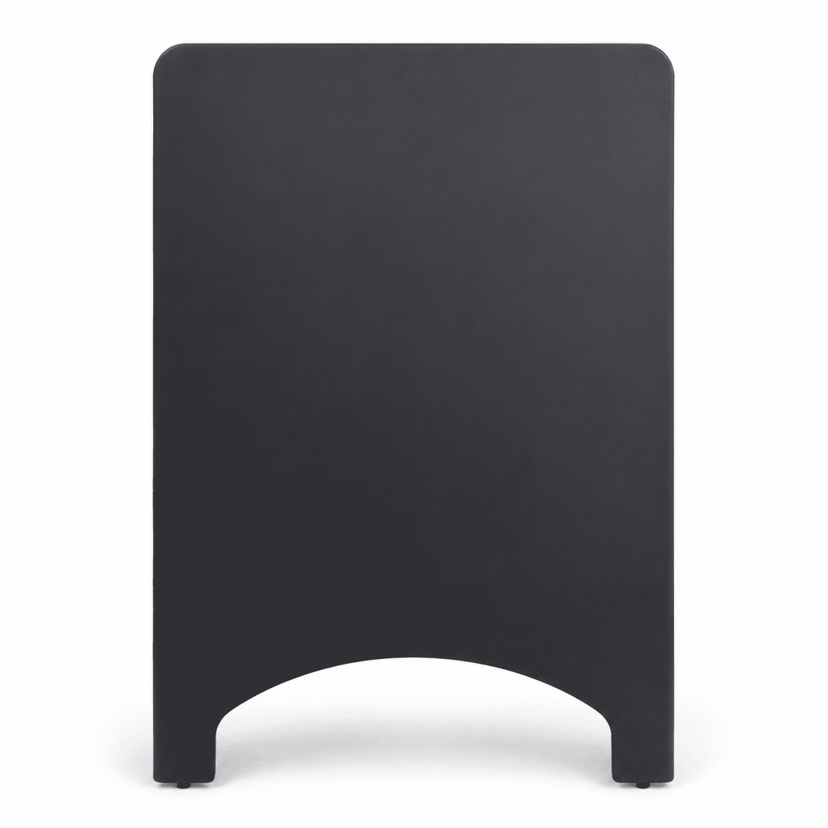 Magnetischer Holz-Kundenstopper 90x60 cm – Outdoor Schwarz