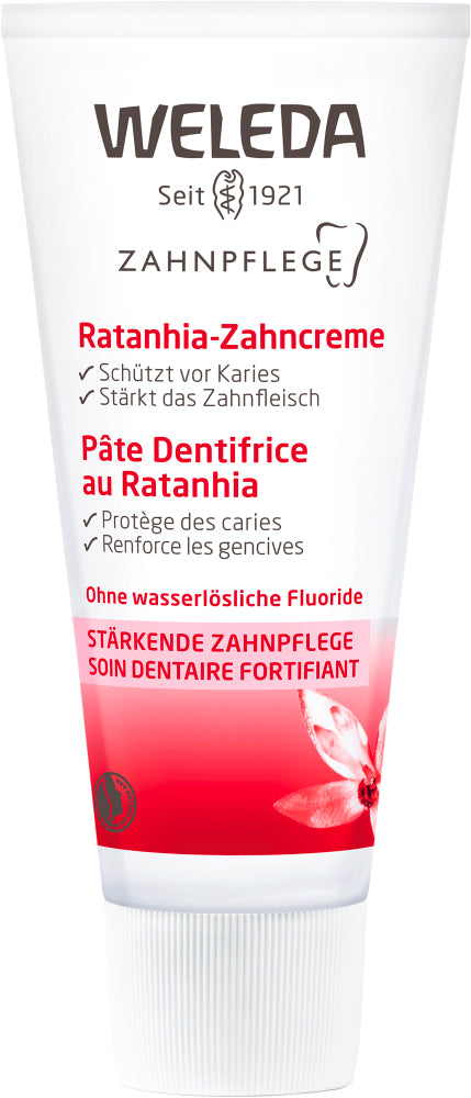 Weleda - Natural Ratanhia Toothpaste - Refreshing Oral Care 🌱🦷
