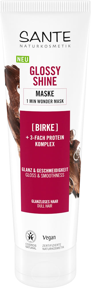 Sante - Glossy Shine Mask - 1-Min Wonder for Radiant Hair ✨