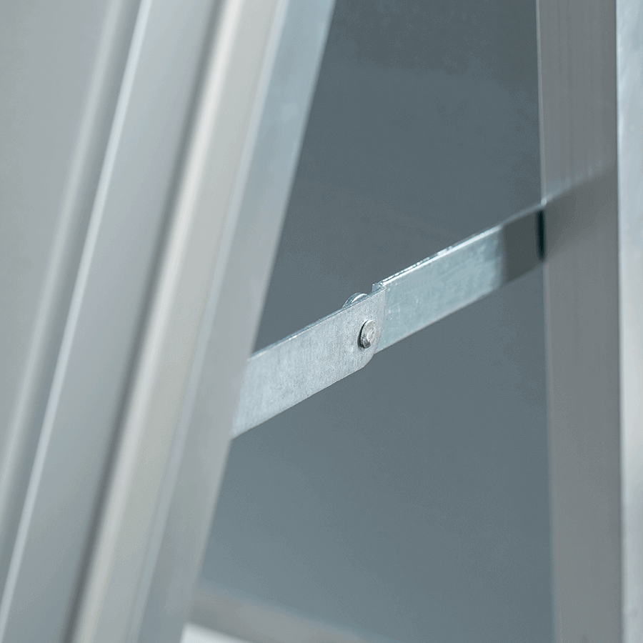 Kundenstopper Alu Classic, Silber, Outdoor