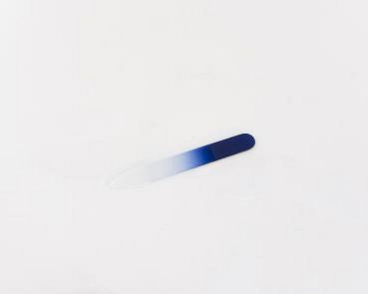 FINIGRANA - Glass Nail File 90mm Blue - Precision Grooming Tool 💅✨