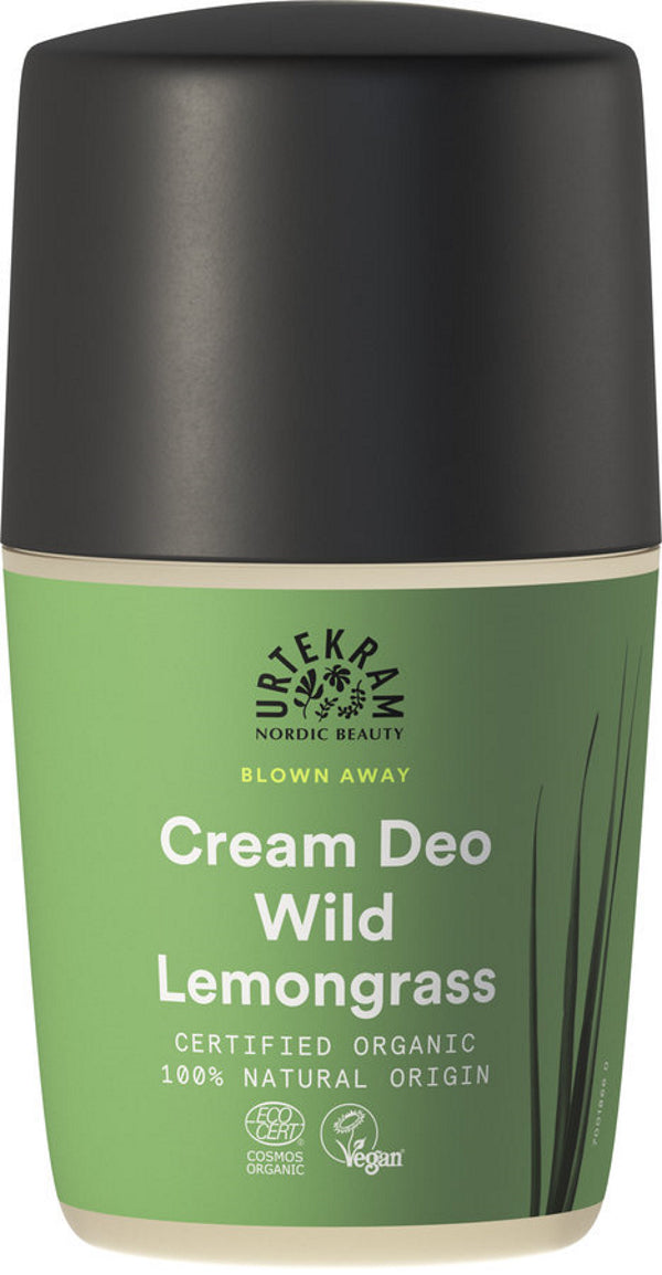 URTEKRAM - Cream Deo Wild Lemongrass - Stay Fresh Naturally 🌿