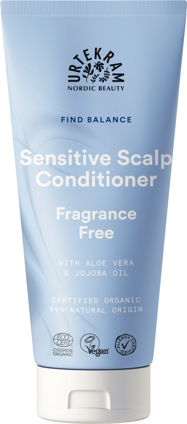URTEKRAM - Sensitive Scalp Conditioner - Fragrance-Free Care 🌿