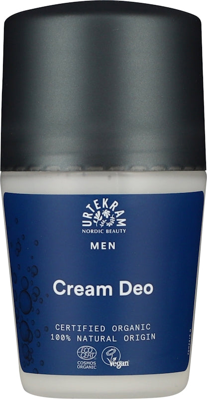 URTEKRAM - Men's Cream Deo - Certified Organic ✨