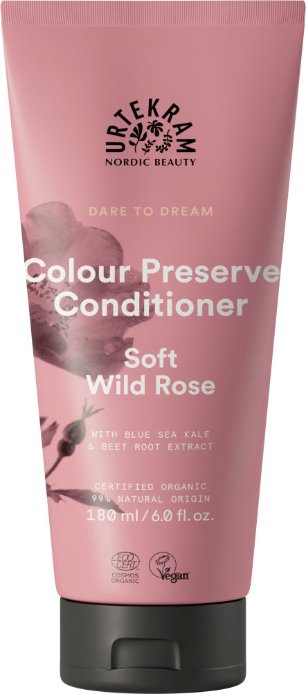 URTEKRAM - Colour Preserve Conditioner - Soft Wild Rose 🌹✨