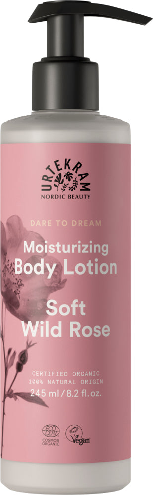 URTEKRAM - Moisturizing Body Lotion - Soft Wild Rose 🌹✨