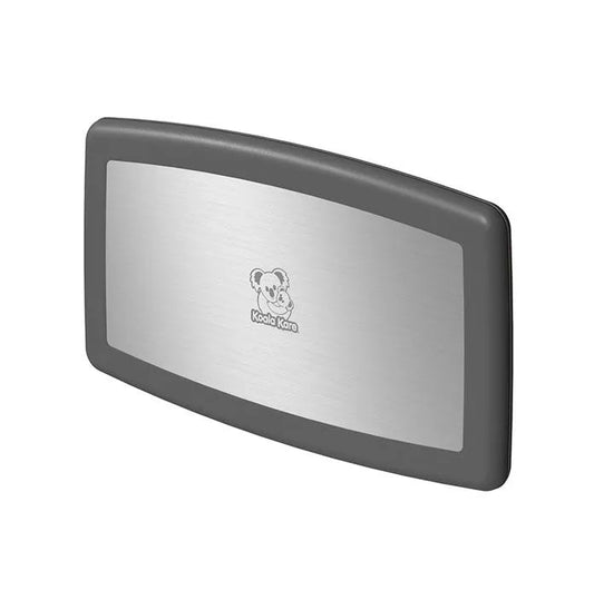 Wickeltisch KOALA horizontal, Front mit dekorativer Edelstahl-Einlage