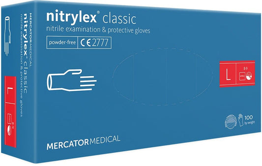 Mercator Nitrylex Classic Nitril Handschuhe 100 Stk./Box