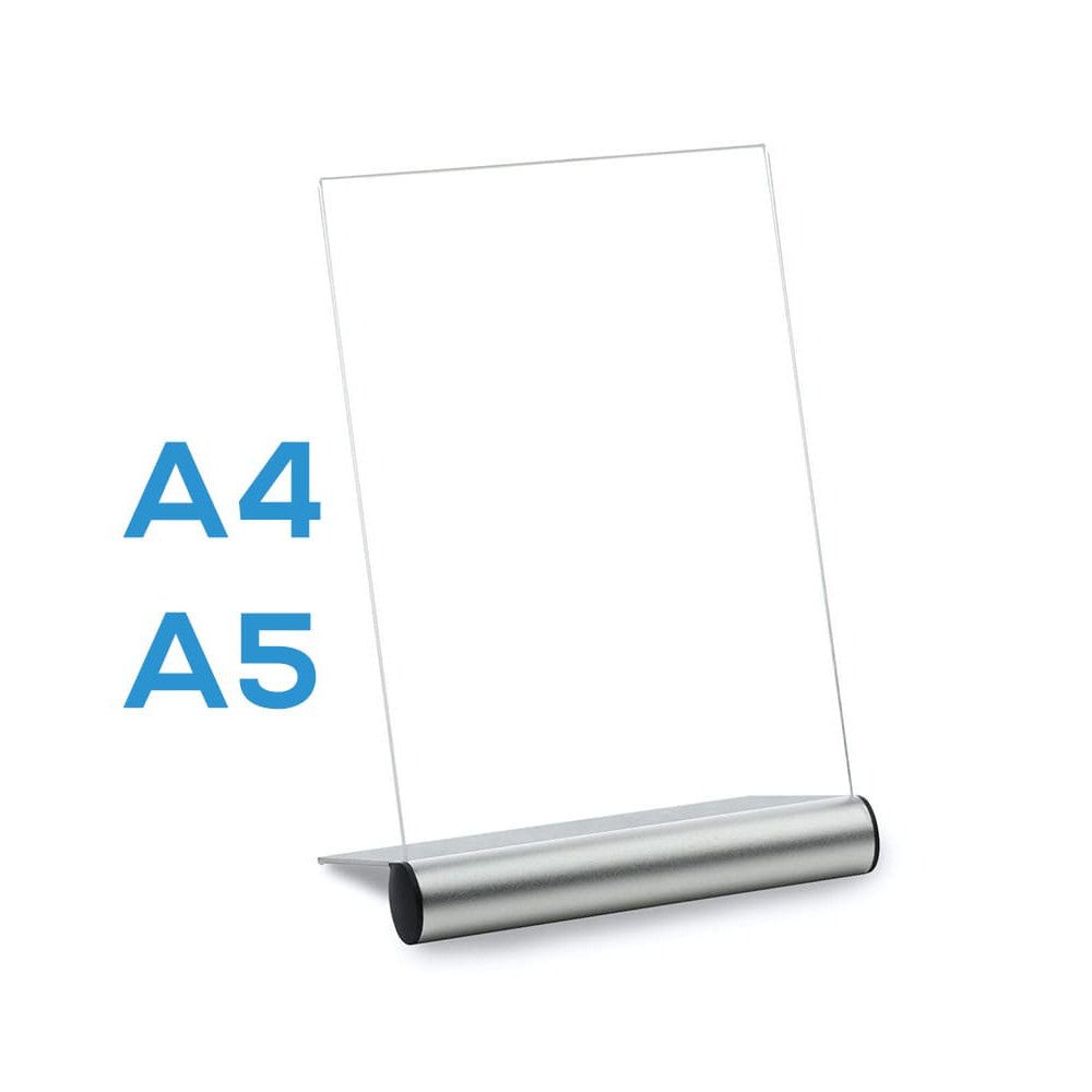 Acrylaufsteller "Platinum" - Tischaufsteller / Tags - Speedjust Schweiz