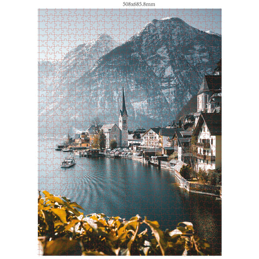 Hallstatt Österreich 1000 Teile (Tobias Hägg)