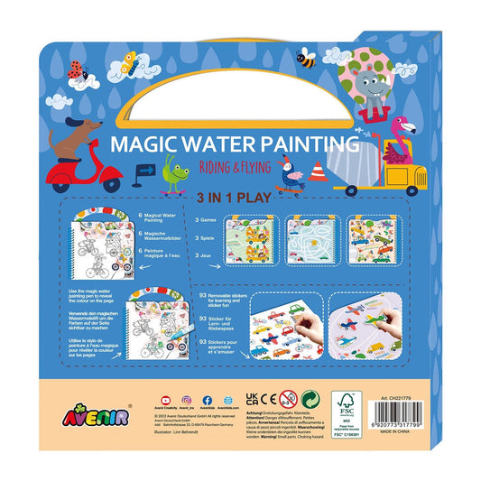 3in1 Aktivitätenbuch Fahren & Fliegen