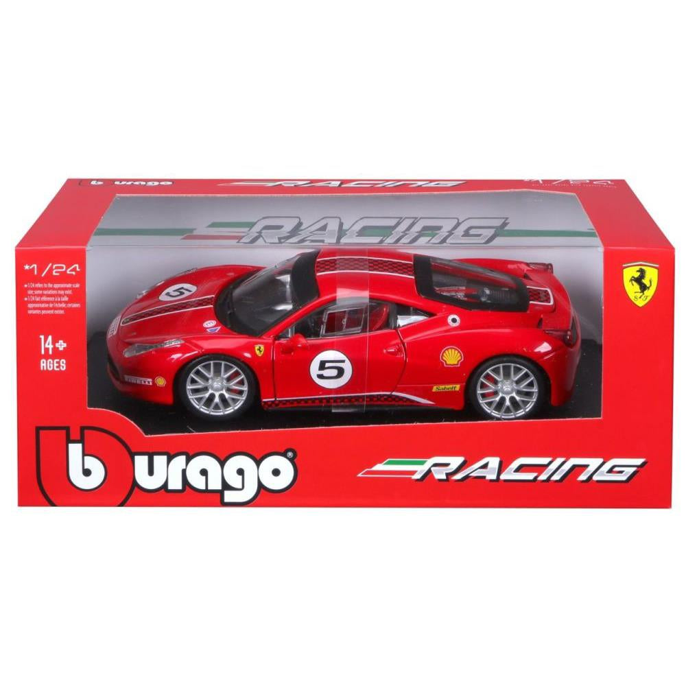 Ferrari Racing 458 Challenge 1/24 rossa