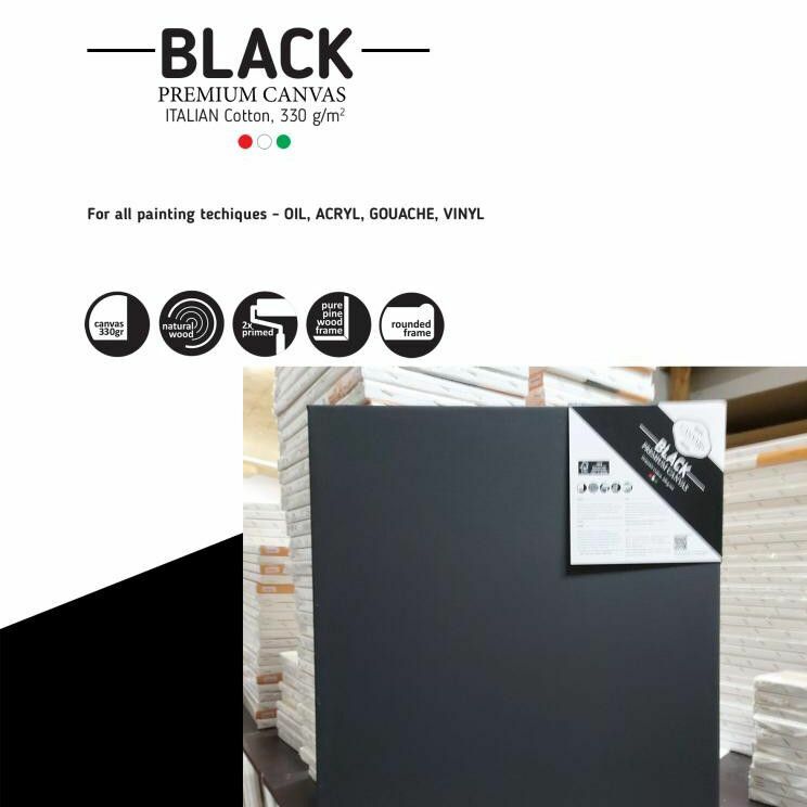 Canvars Black Leinwände