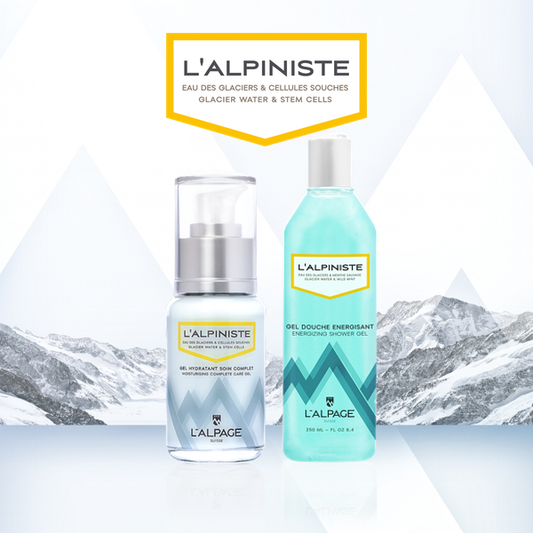 Coffret Cadeau Gel Soin Complet Hydratant + Gel Douche Energisant L'ALPINISTE