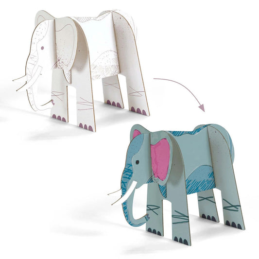 3D Bau- & Malset Savanne