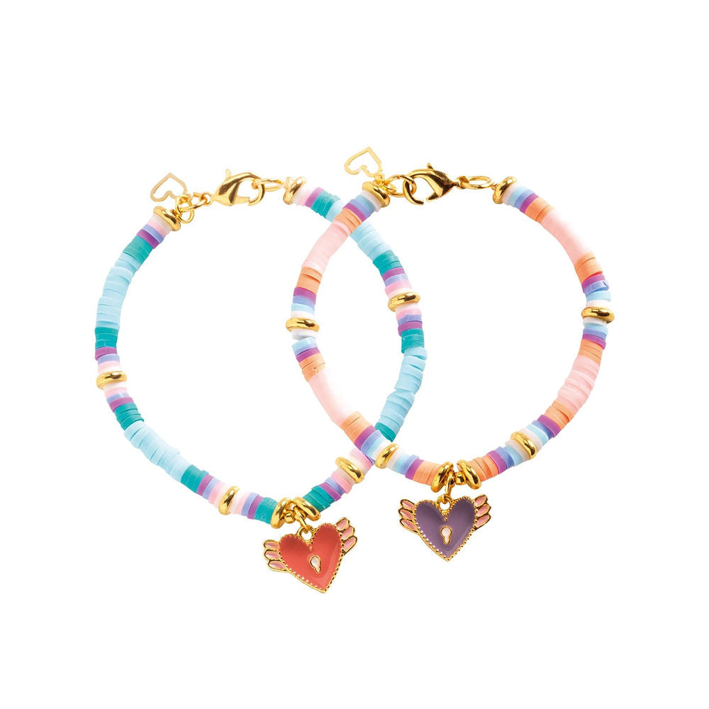 Heishi con cuori TU & IO