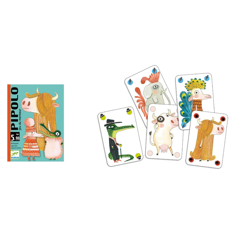 Gioco di carte Djeco Pipolo