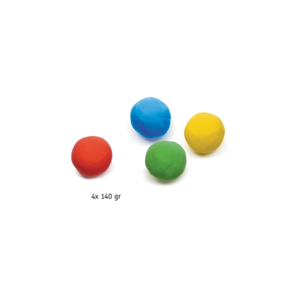 Pasta da modellare Djeco, 4 colori
