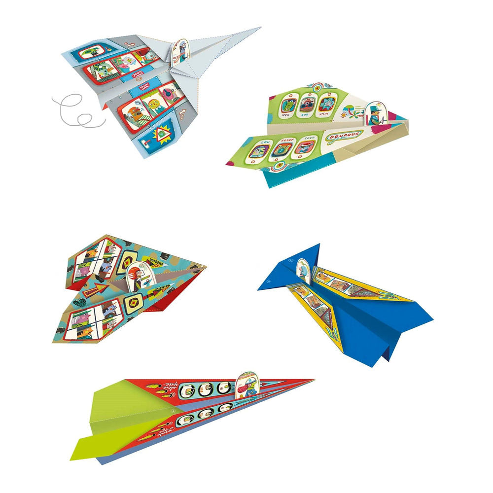 Aeroplani origami Djeco