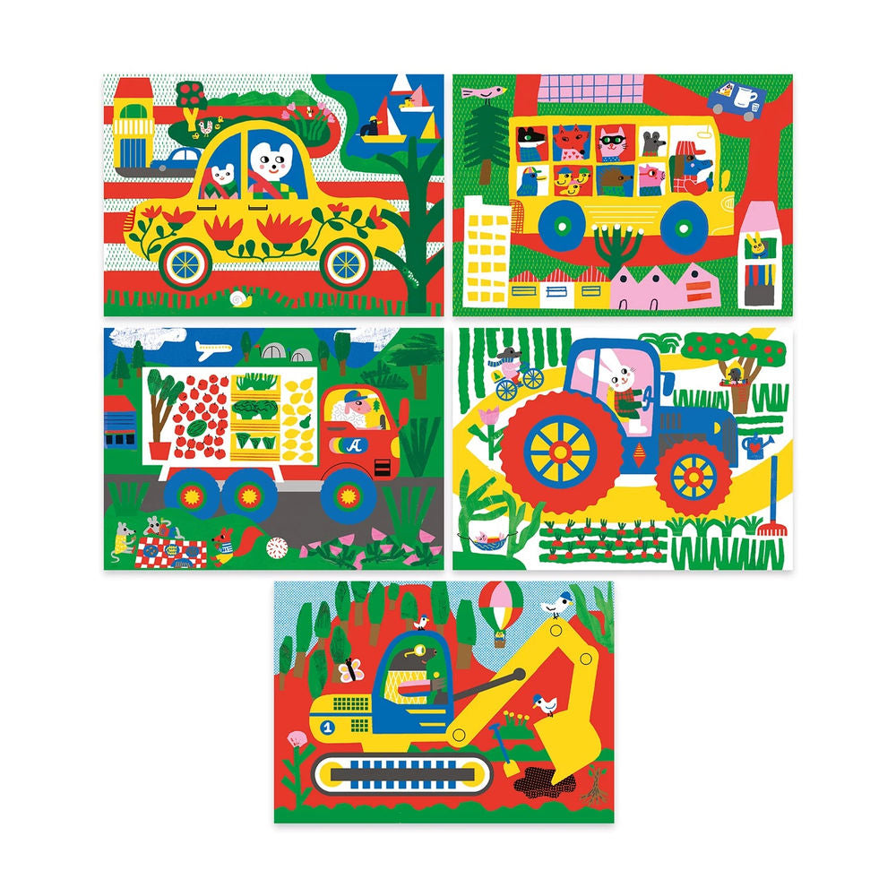 Scratchbilder Fahrzeuge entdecken