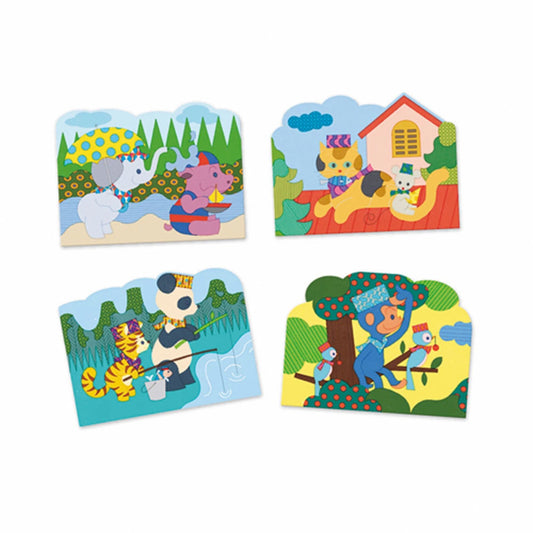 Wassermalen Draussen verstecken