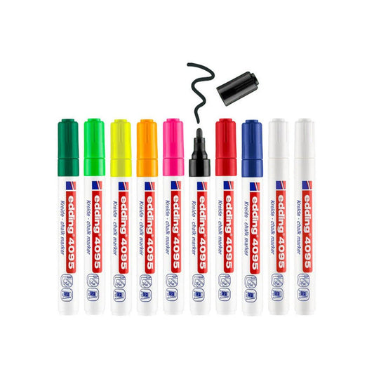 Edding® Kreidemarker 4095, 2 - 3mm, 10er - Set (Basic) - Kreidemarker - Speedjust Schweiz
