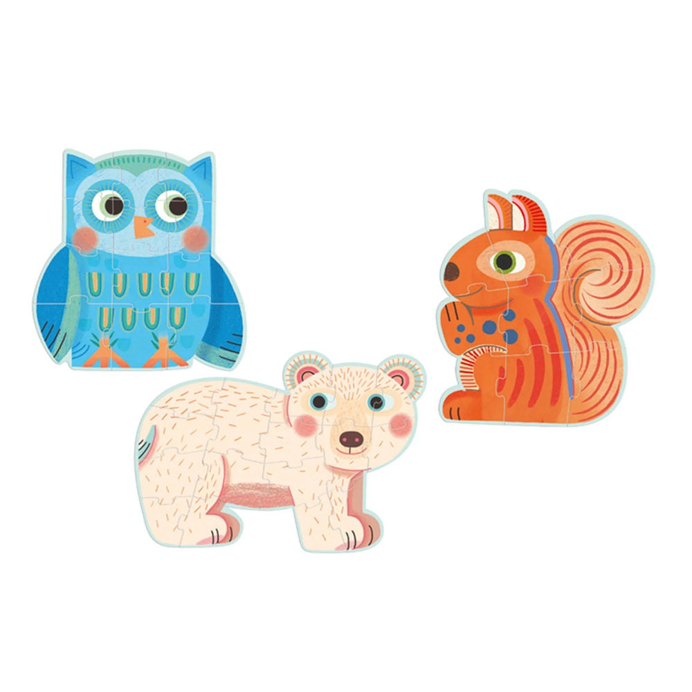 Djeco Erstes Puzzle Im Wald 9/12/16 Teile