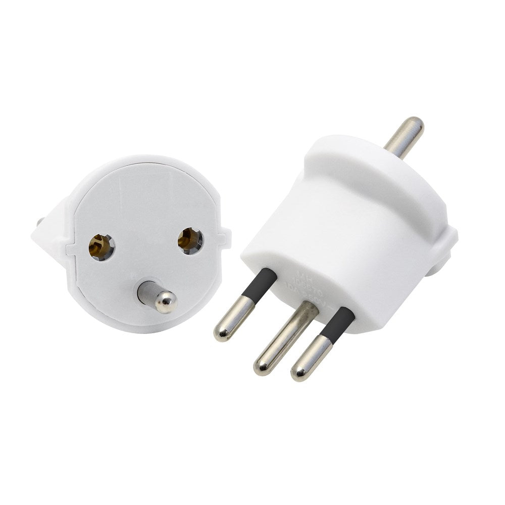 DE-zu-CH Stecker Fix-Adapter (Schuko)