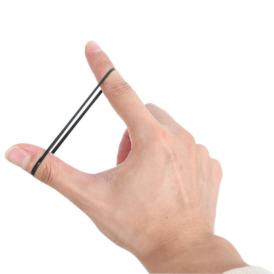 Flechtbänder für Pferde 500 Stk. Schwarz Silikon - Speedjust Schweiz