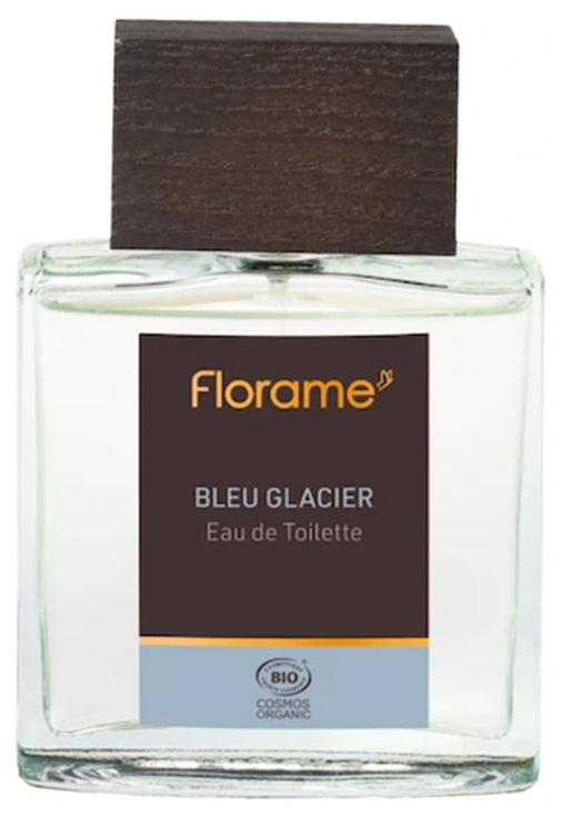 FLORAME - Eau de Toilette Blue Glacier Organic 100 ml - Refreshing Serenity in a Bottle đâ¨