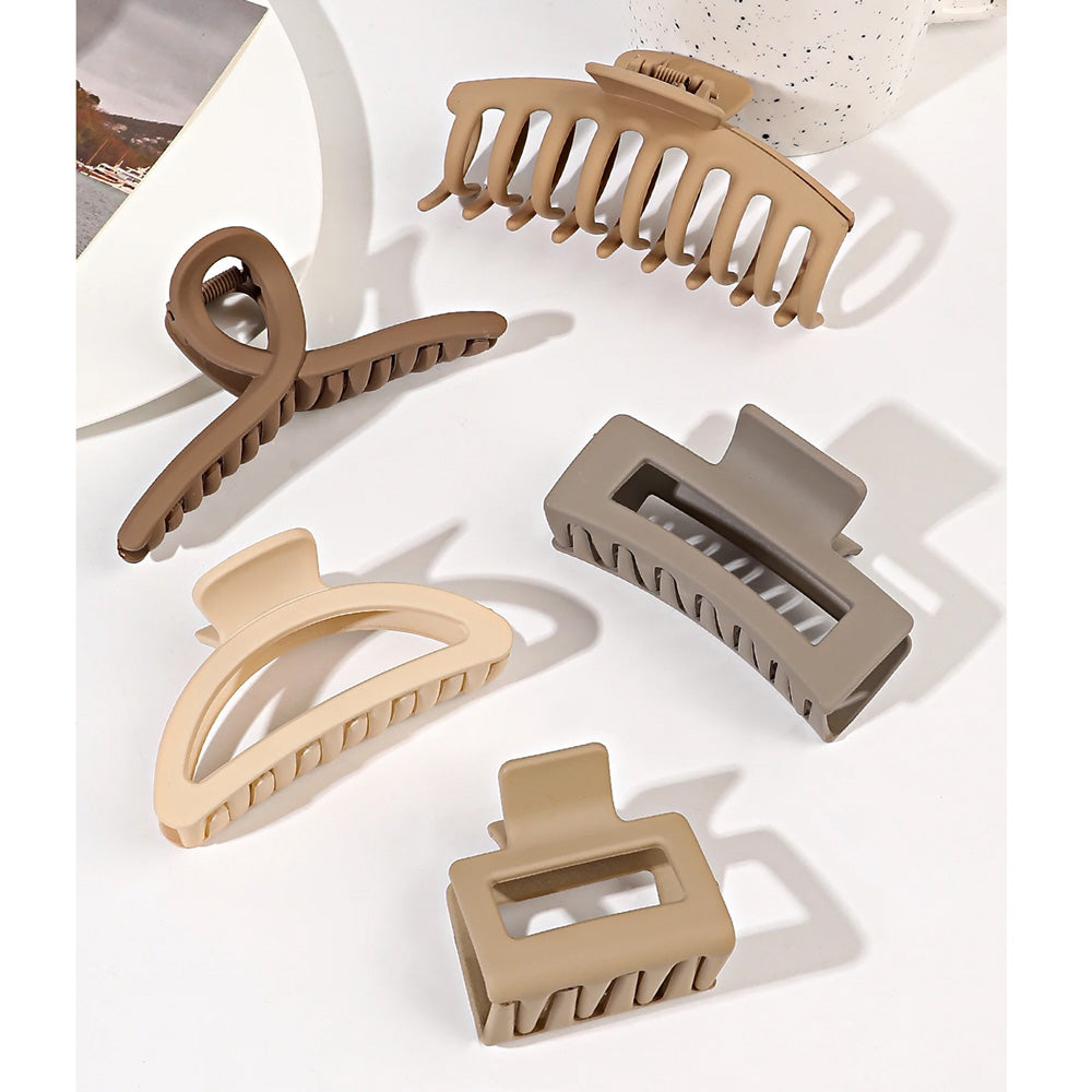 Haarklammer 5er-Set Gross