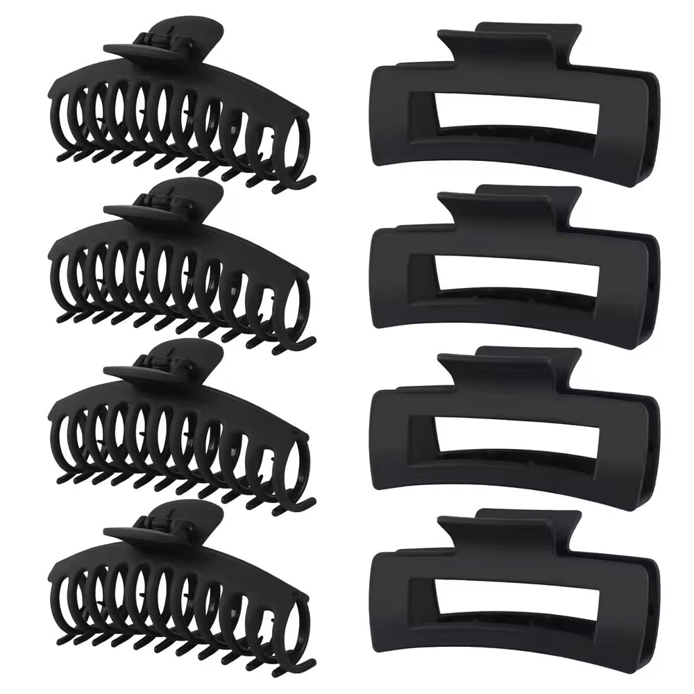 Haarklammer Gross 8er-Set