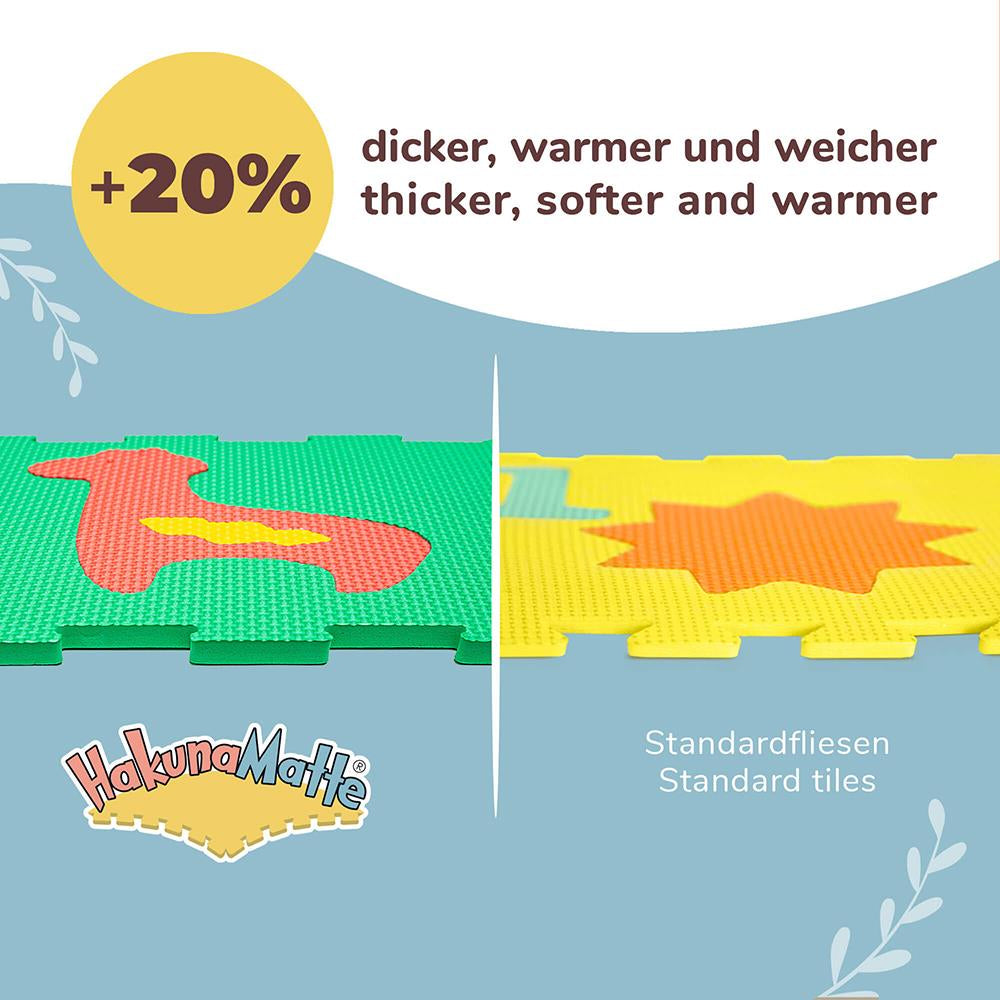 Puzzlematte, Safari Tiere