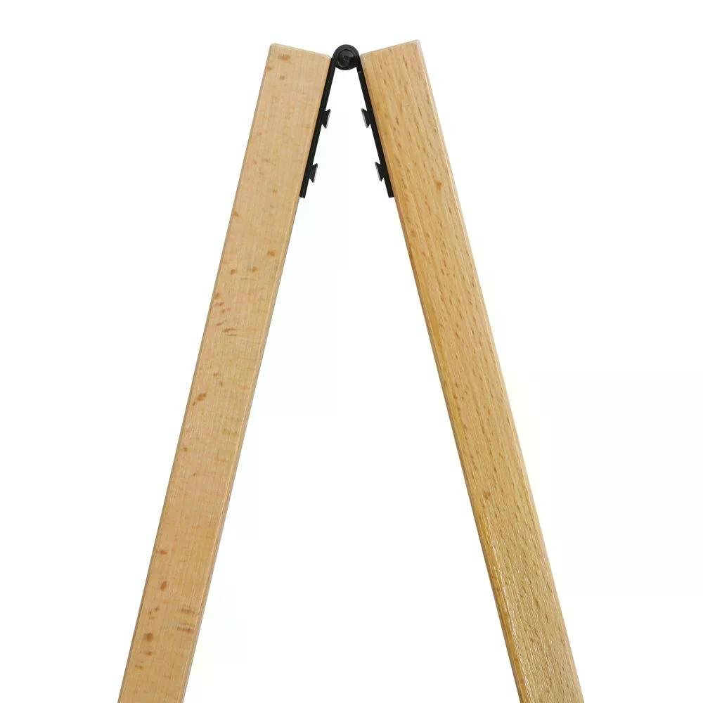 Holz Kundenstopper 145x67cm, Magnetisch, Buche, Outdoor - Kundenstopper - Speedjust Schweiz