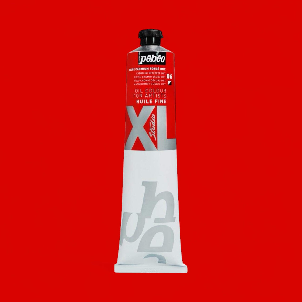 Pébéo Studio XL Ölfarbe Kadmium Rot Dunkel Imit 06