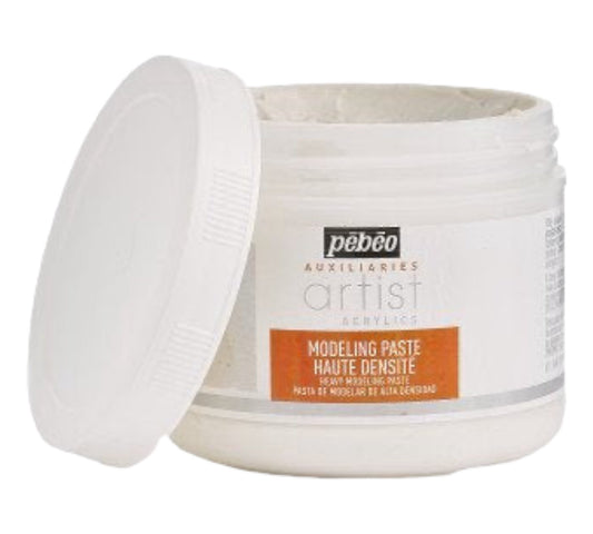 Pébéo Auxiliaires Artist Acrylics Modeling Paste , Struktur Paste Weiss