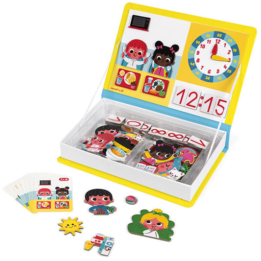 Libro magnetico: impara a leggere l'ora