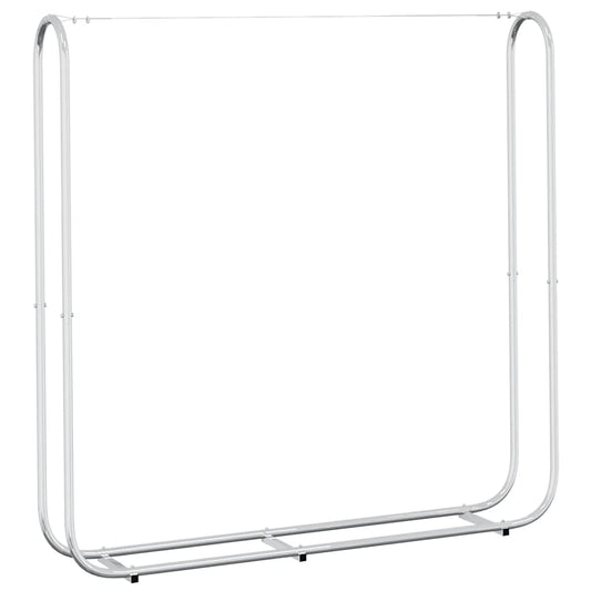 Kaminholzregal 150x25x150 cm Stahl verzinkt - Feuerholz - Aufbewahrung - Speedjust Schweiz