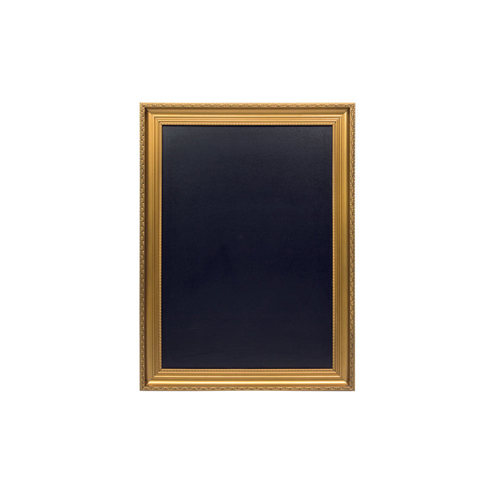 Securit® Kreidetafel mit Holzrahmen, Premium, Gold, 75x100cm
