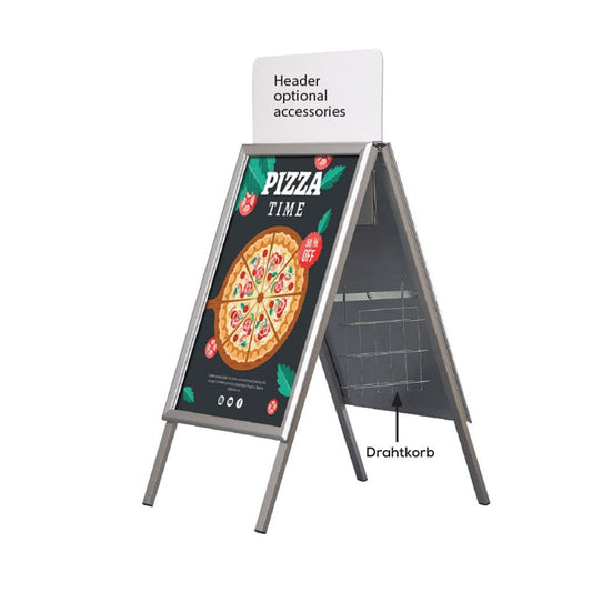 Draht Prospektkorb für Kundenstopper