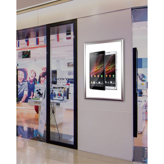 LED Alu Klapprahmen Eco - Posterrahmen - Speedjust Schweiz