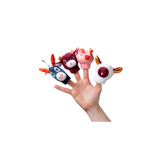 Bauernhof-Fingerpuppen