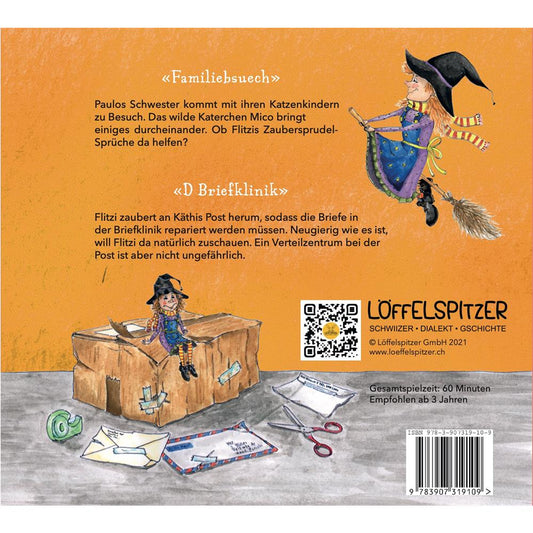 Potz Flitz und Stärnesprudel Folge 2, Familiebsuech & D Briefklinik
