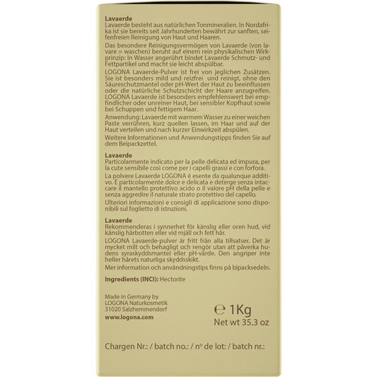 Lavaerde Pulver