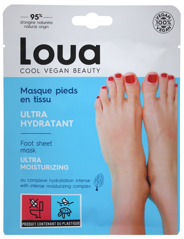 LOUA - Loua Feet Mask in Fabric Ultra-Moisturising 1 Pair - Pamper Your Feet! 💦👣