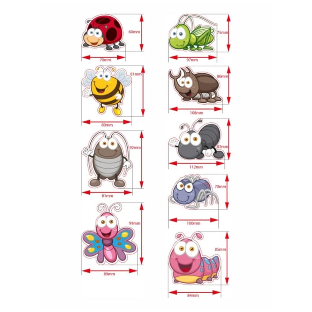 Magnet - Set Insekten – 9 kinderfreundliche Magnete für Spiel & Deko - Magnetische Produkte - Speedjust Schweiz